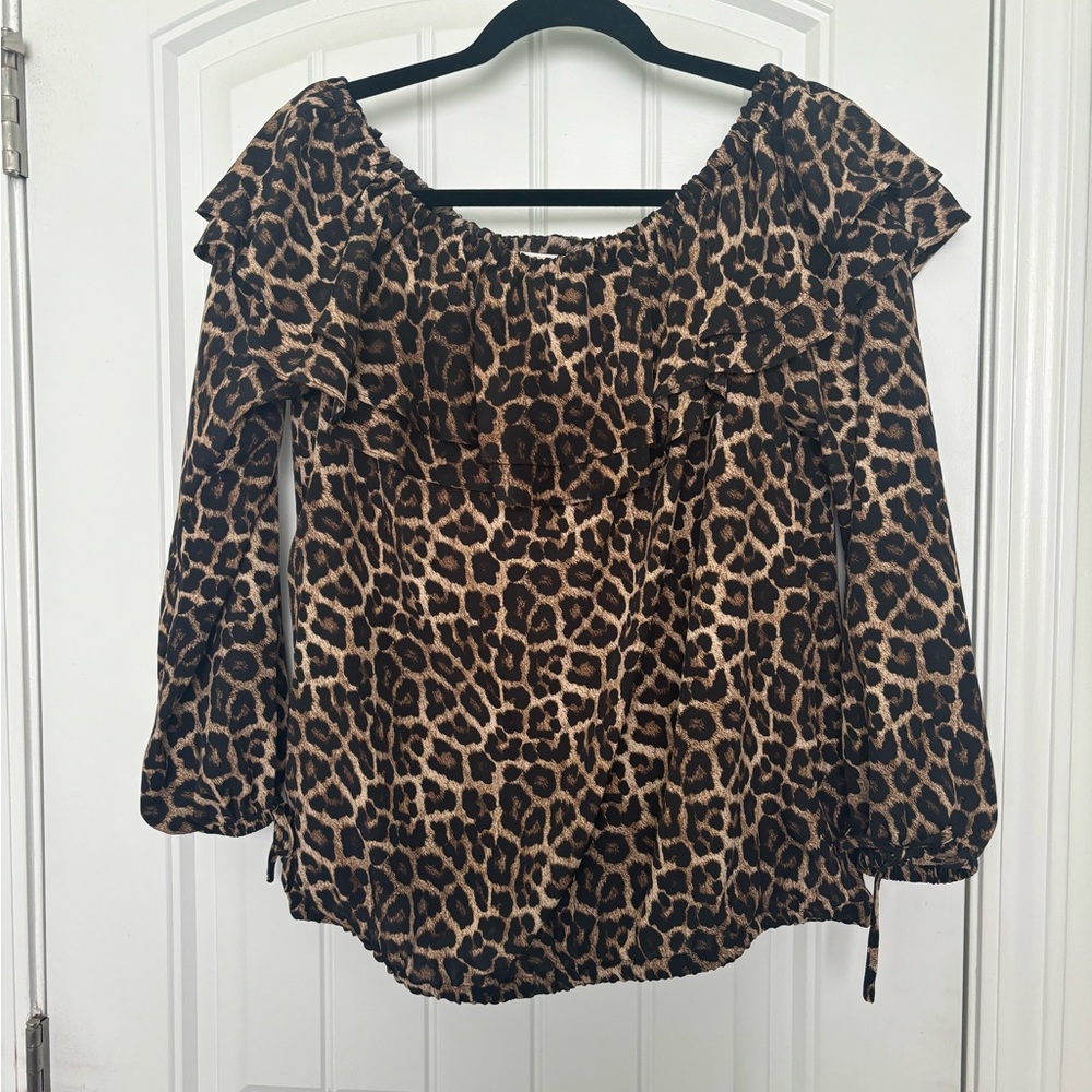 MK leopard top